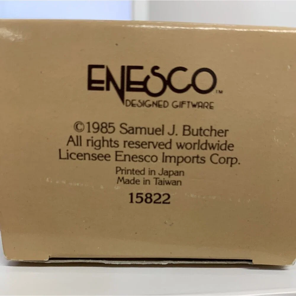 1985  Enesco Precious Moments Ornament May Your Christmas Be Happy 15822 Clown